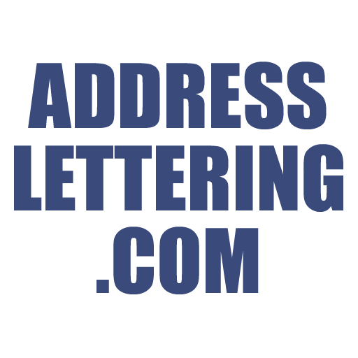 Address Lettering